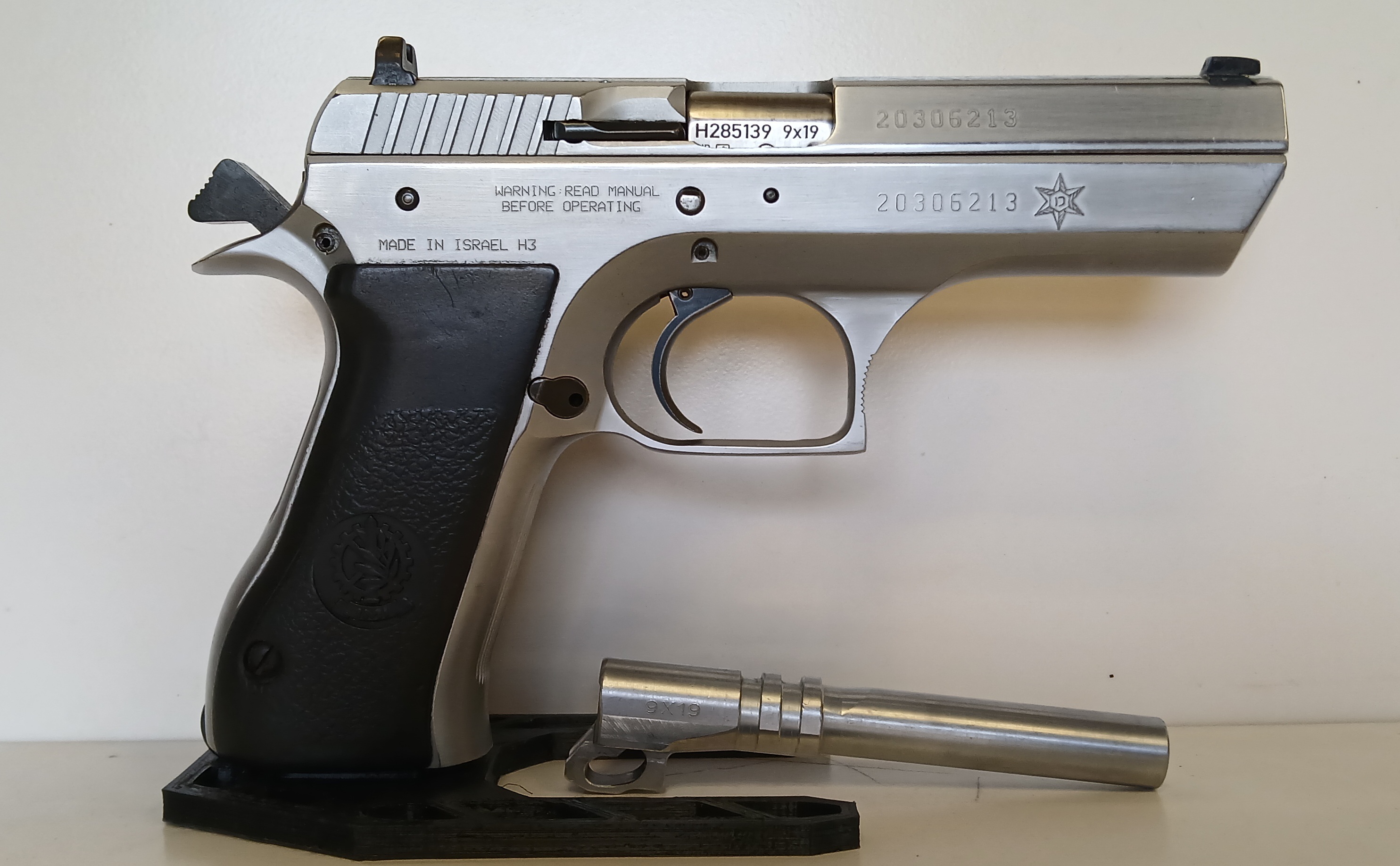 Jericho 941F +dodaykowa lufa