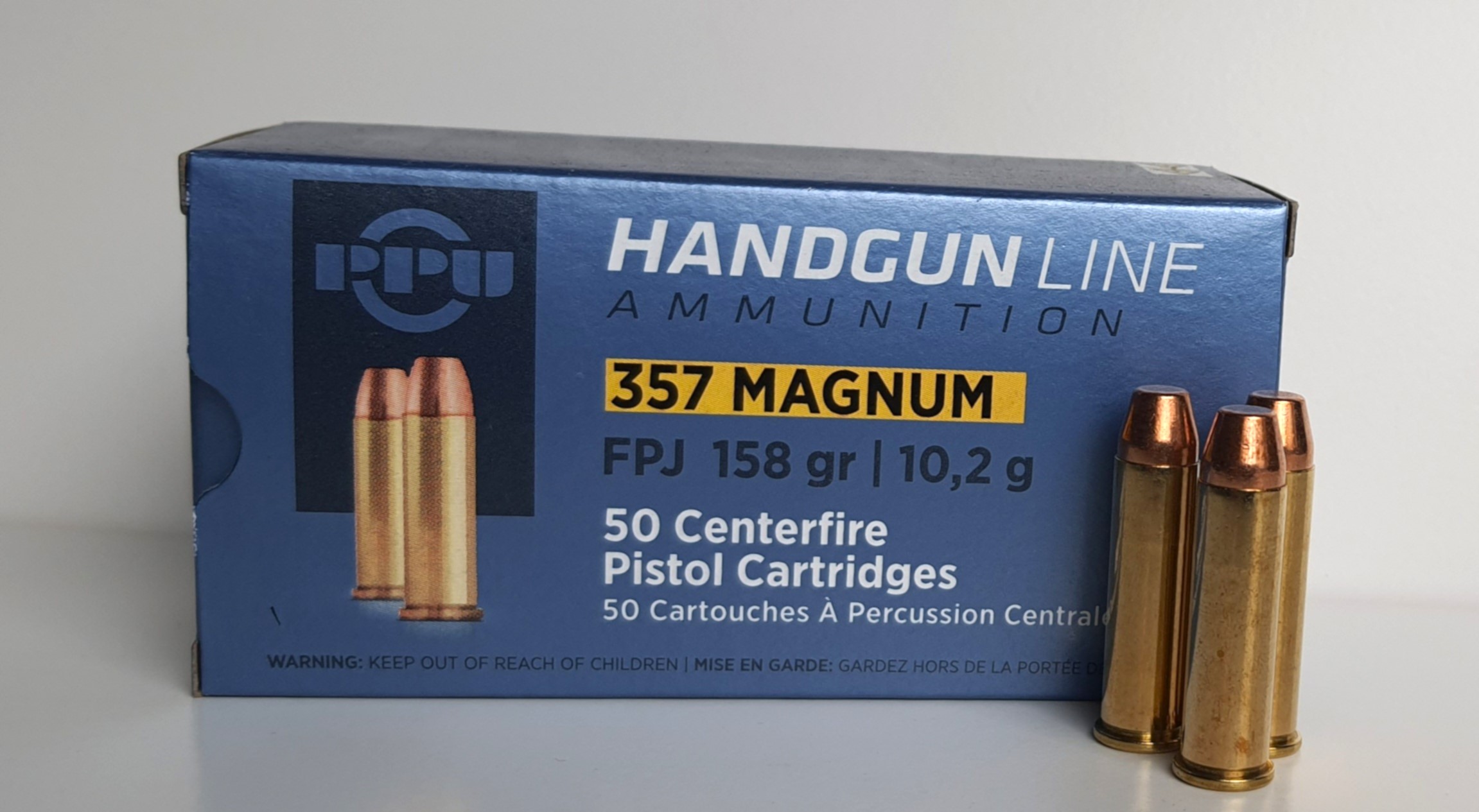 PPU .357 MAGNUM FPJ