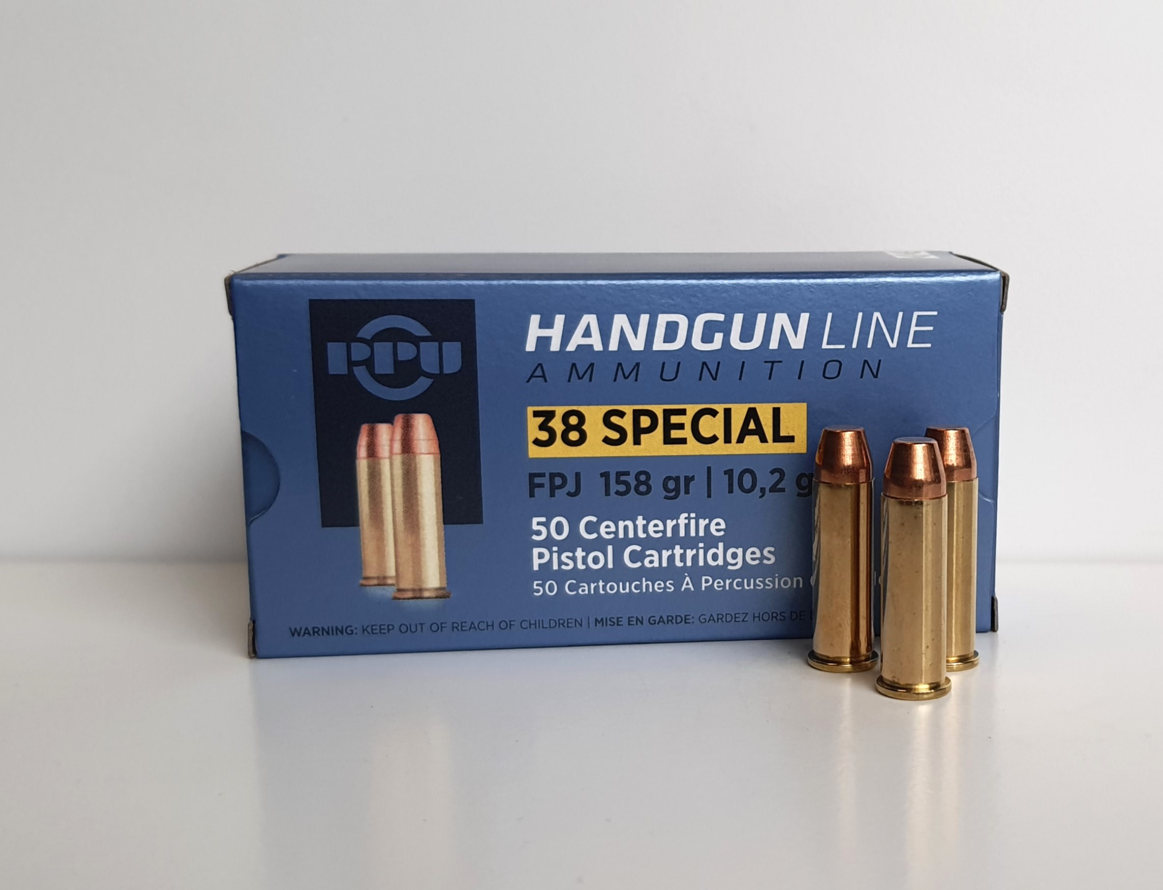 PPU .38 SPECIAL FPJ