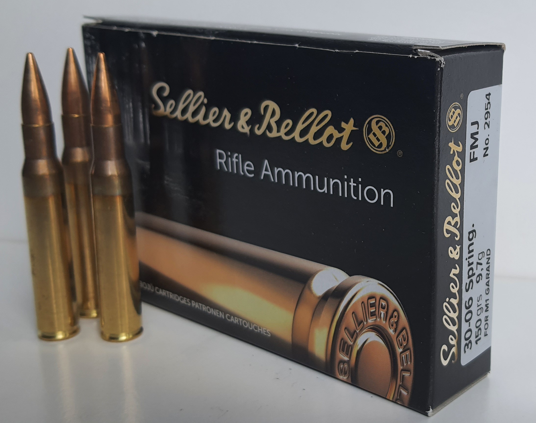 30-06 SPRING. 150gr M1 Garand FMJ S&B