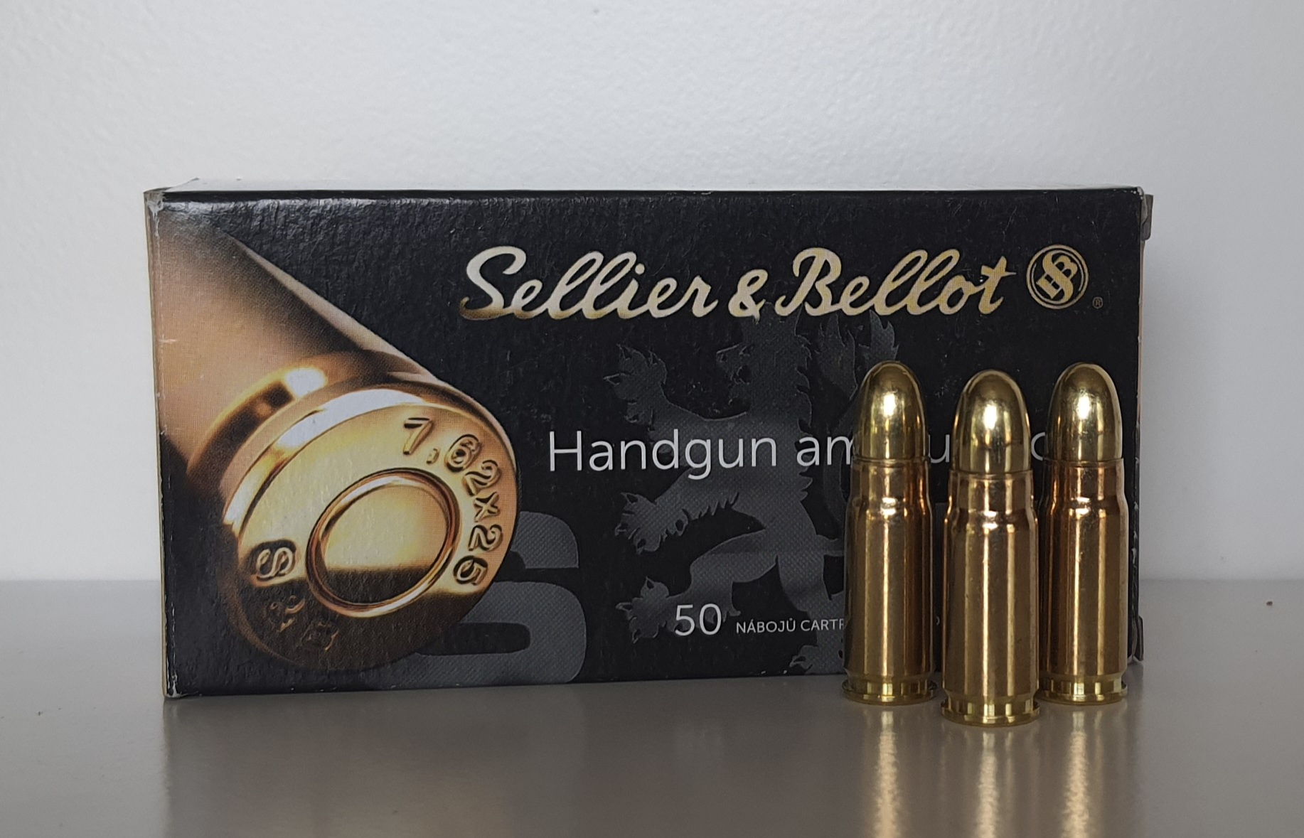7.62x25 TOKAREV 85gr FMJ S&B